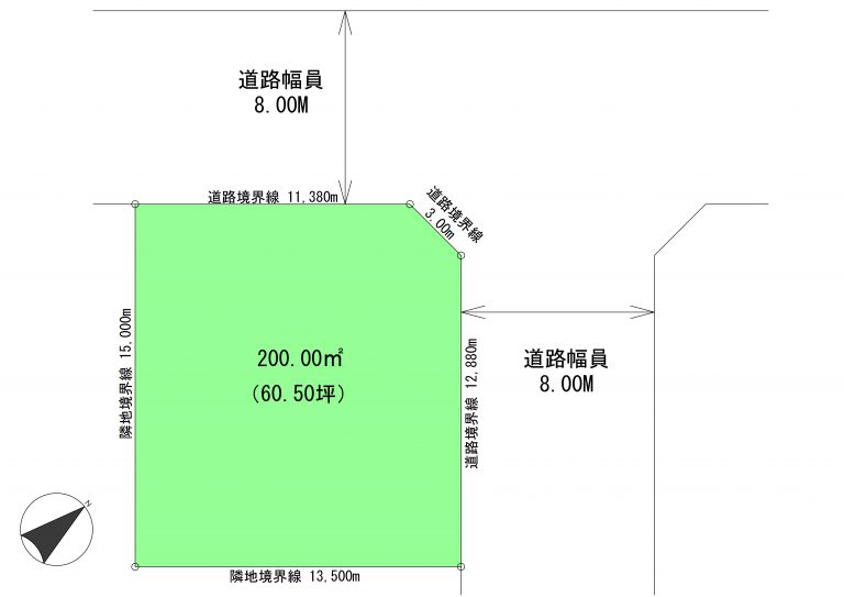 【土地／建築条件無し】北広島市大曲南ヶ丘4丁目